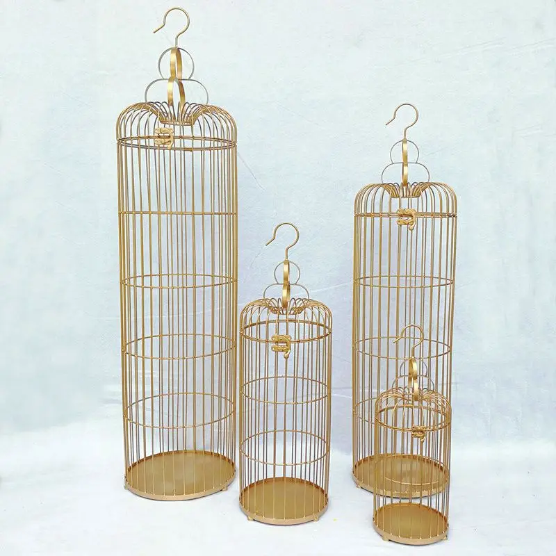 1 шт. украшение птица в клетке европейском стиле клетка для птиц свадебное