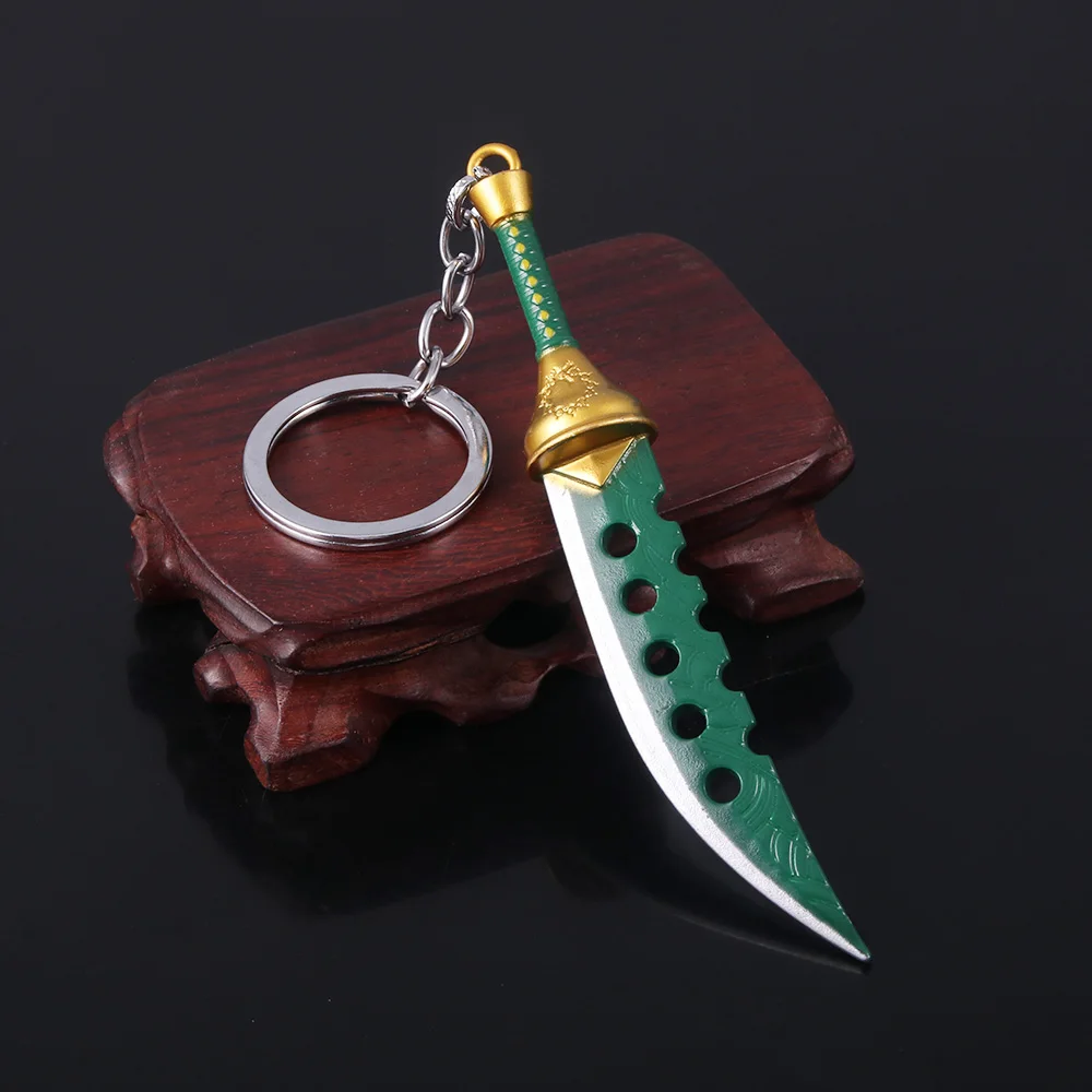 Anime The Seven Deadly Sins Keychain Nanatsu No Taizai Meliodas Lost Bane Sword Key Chains for Women Men Keyring Jewelry | Украшения и