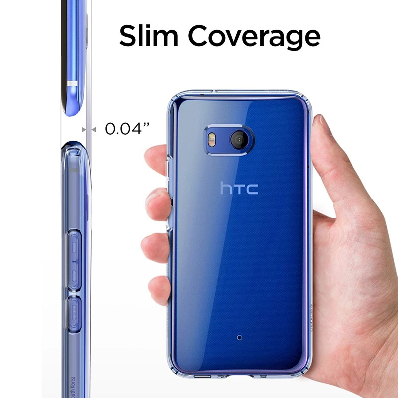Прозрачный чехол для телефона HTC U11 U 11 Plus прозрачный тонкий силиконовый задней