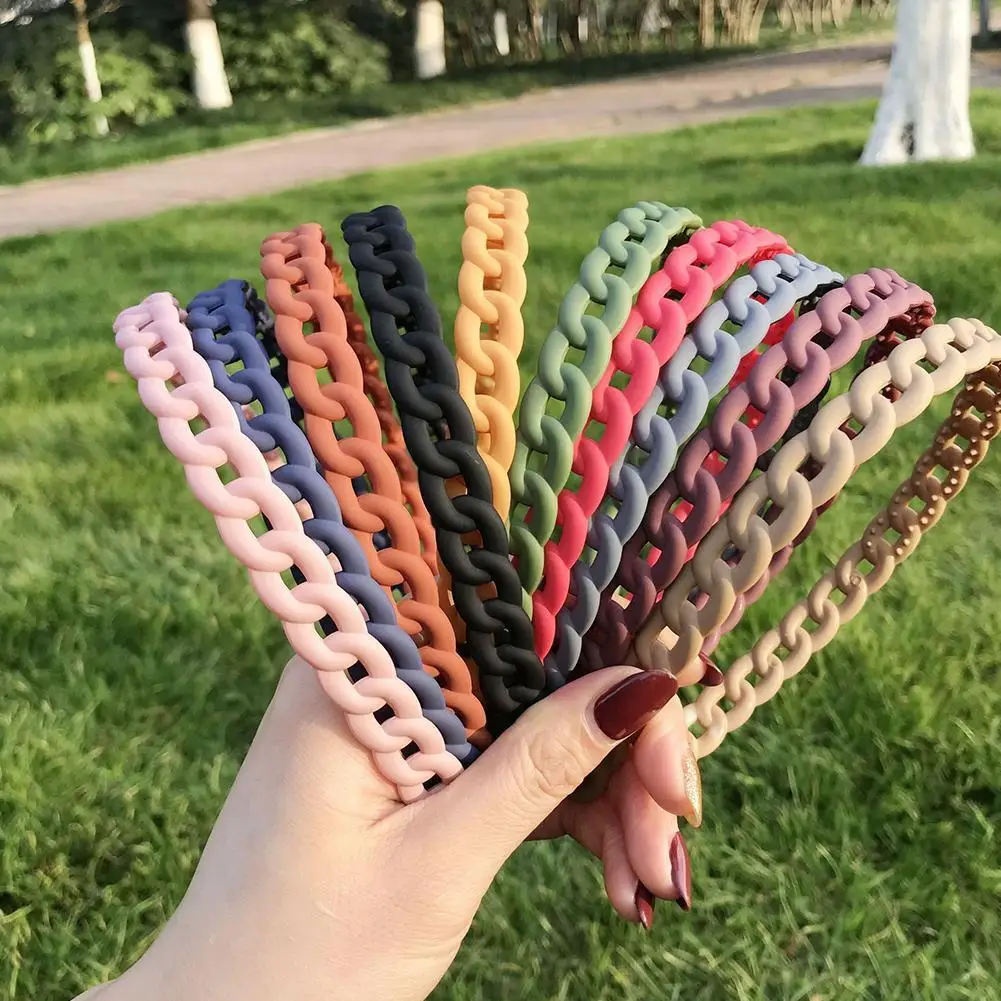 

Конфетный цвет, пластиковая зубчатая повязка на голову, обруч, лента, спортивные девушки, цветные аксессуары для волос, повязка на голову дл...