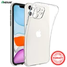 Прозрачный чехол для iPhone 11 Pro Max, 13, 11Pro, XS, X, XR, 8 Plus, 7 SE 2020, 6, 12 Mini, Роскошный прозрачный силиконовый чехол