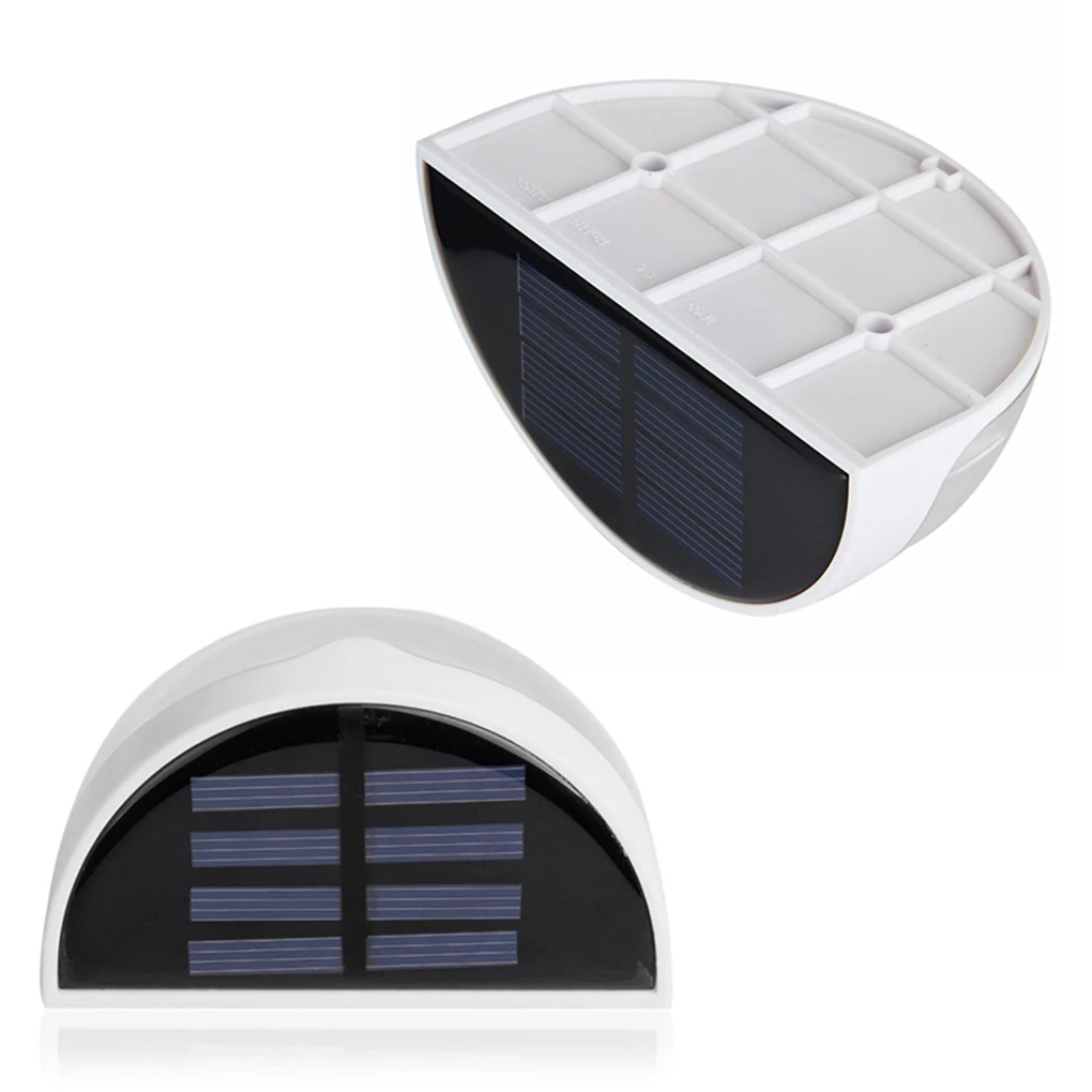 

6-LED White Light Wall Mounted Solar Lamp IP55 waterproof Outdoor Garden Light-operated Wall Light