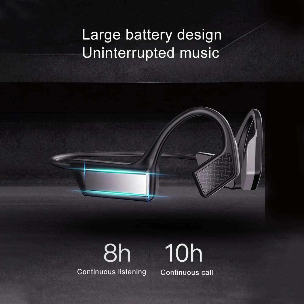 Bluetooth наушники 5 0 Беспроводная гарнитура с костной проводимостью TWS для занятий