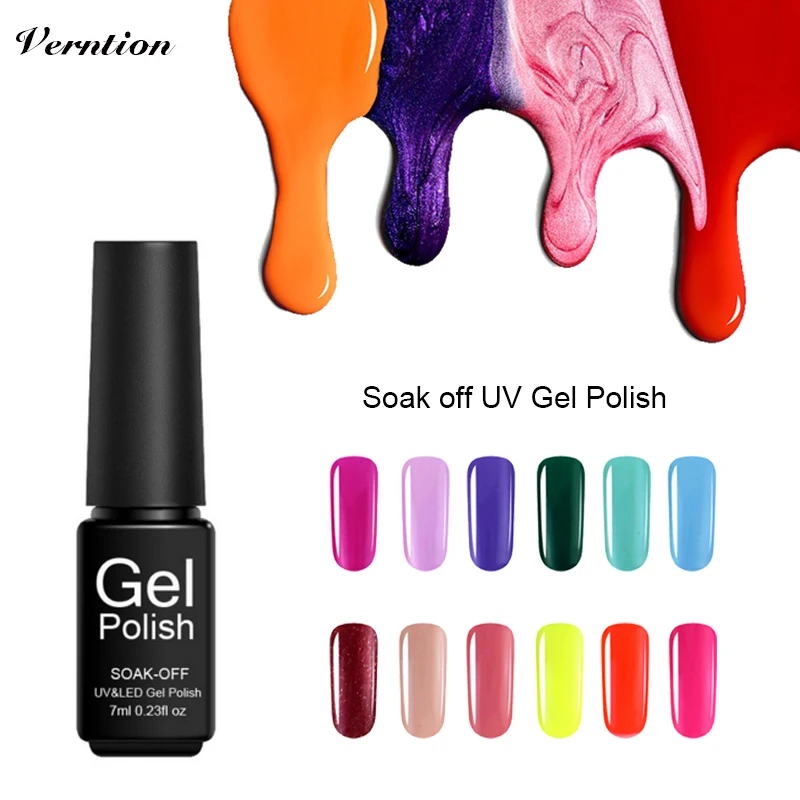 УФ-лак для ногтей 7 мл Полупостоянный Светодиодный | Красота и здоровье