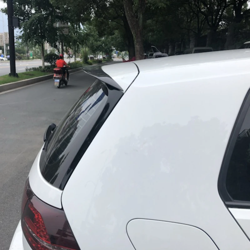 Спойлер для задней крыши из углеродного волокна Volkswagen VW Golf 7 VII MK7 Standard Non-R Non-GTI 14-17 O