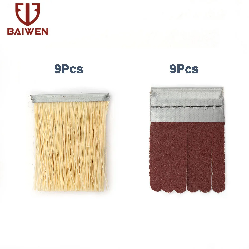 Шлифовальная щетка SI FANG, сизаль и наждачная ткань, 80/120/180/240/320/400 grit