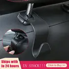 Универсальный автомобильный крючок на спинку сиденья автомобильные аксессуары интерьера переносная вешалка держатель для хранения автомобиля сумка кошелек ткань украшения