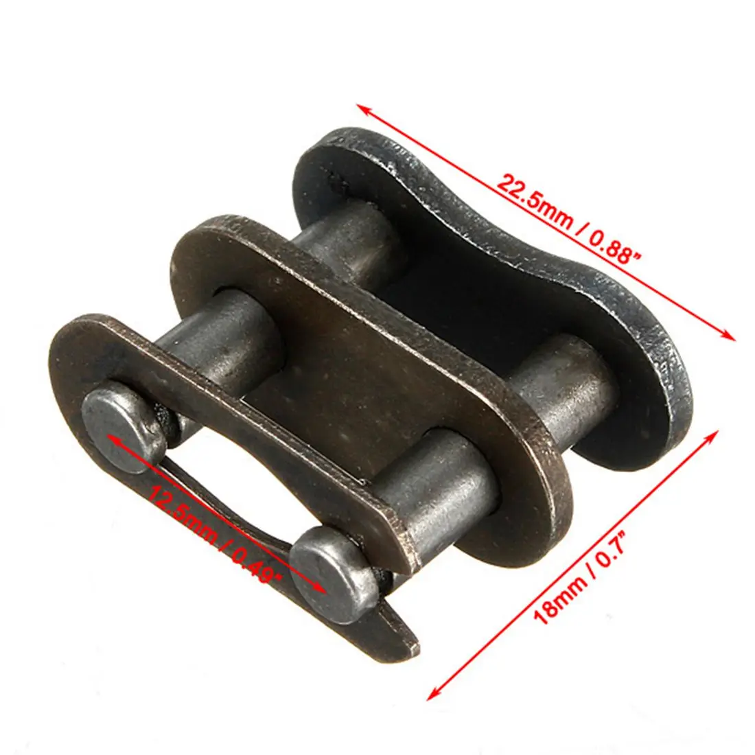2/4 шт. 428 цепей для мотоциклов разъемы с пряжкой Pit Dirt Bike Drive Chain Split link 90cc 110cc 125cc