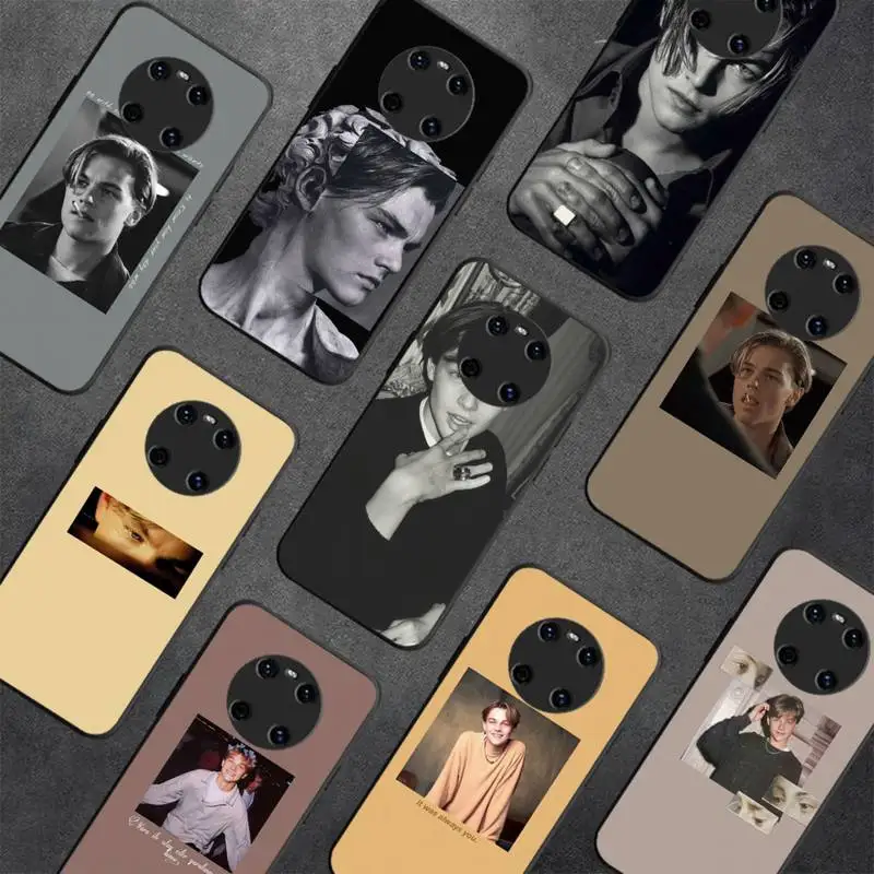 

Cool Leonardo Dicaprio young Phone Case For Huawei Y 5 Y6 2019 Y5 2018 Y9 2019 Luxury case for 9prime2019