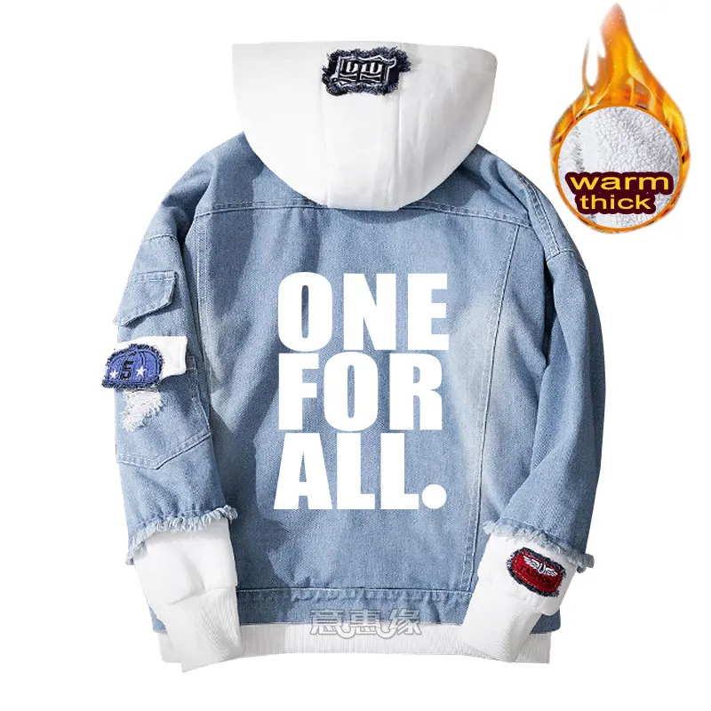 019 Boku No My Hero Academy hoodie Midoriya izku, пальто для косплея, джинсовая куртка для мужчин, зимняя женская джинсовая верхняя одежда, теплая толстовка - Цвет: 019
