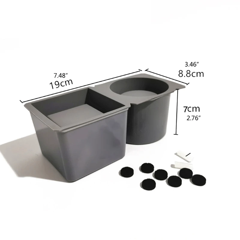 

Handmade Concrete Flowerpot Mold Sqaure Round Resin Plant Mold Succulent Plants Silicone Mold Flowerpot DIY Art Crafts