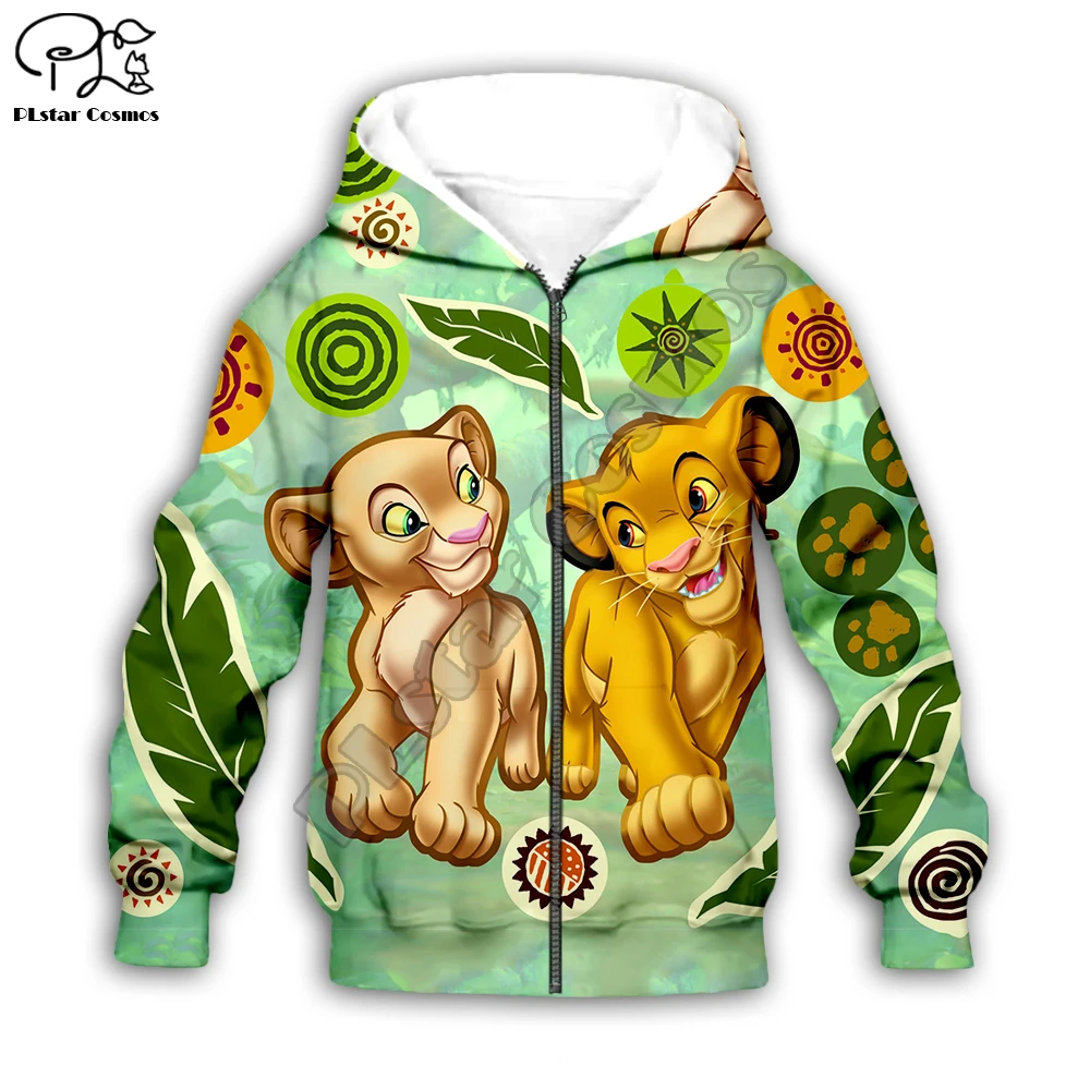 Детский комплект; толстовка с капюшоном и 3D-принтом «Король Лев»; Simba штаны nala с героями мультфильмов; MATATA для маленьких мальчиков и девочек; куртка HAKUNA