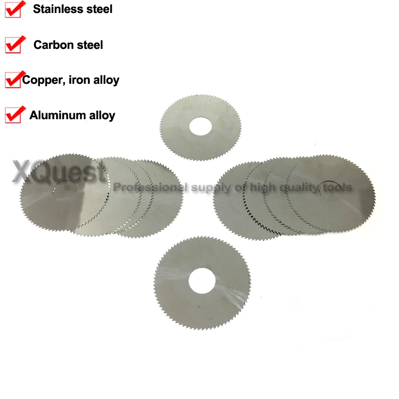 XQuest Solid Carbide Saw blade 30mm Hole diameter 6mm 8mm 10mm Tungsten carbide steel Round saw blades  thickness 0.2mm - 5mm