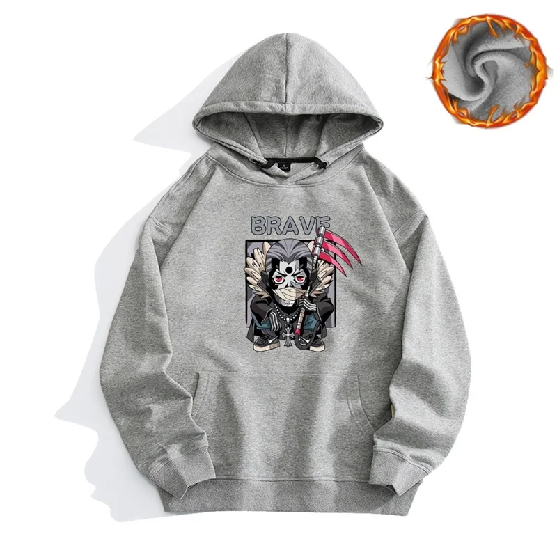 安い 男性の学生のための新しい暖かい厚いぬいぐるみフード付きセーター