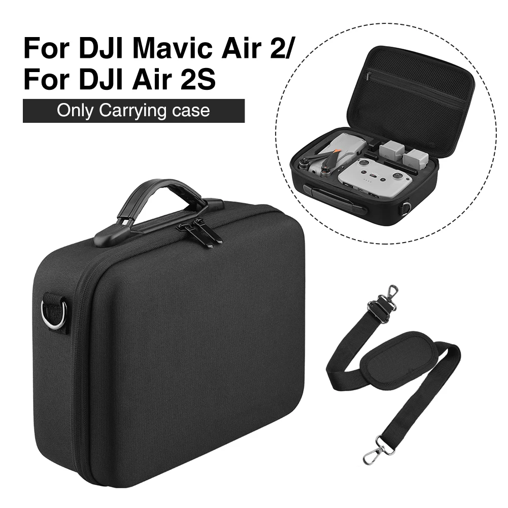 

Carrying Case Drone Accessories Storage Bag Box With Shoulder Strap Handbag Double Zipper Anti Scratch For DJI Mavic Air 2S