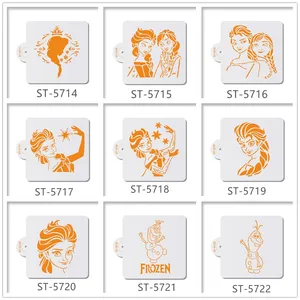 Пластиковые трафареты для детской принцессы