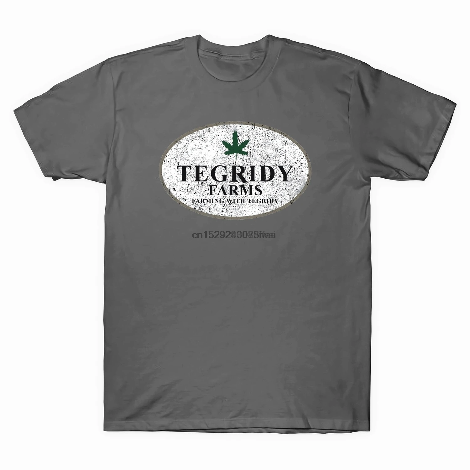 Формовочная винтажная забавная Мужская футболка с коротким рукавом Grophic Tegridy