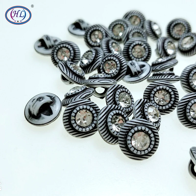 HL 30/50/150 шт 12 мм новые кнопки из смолы Хвостовик с Стразы DIY Швейные аксессуары