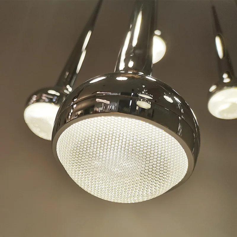 Светодиодный подвесной светильник с COB матрицей современное падающее освещение