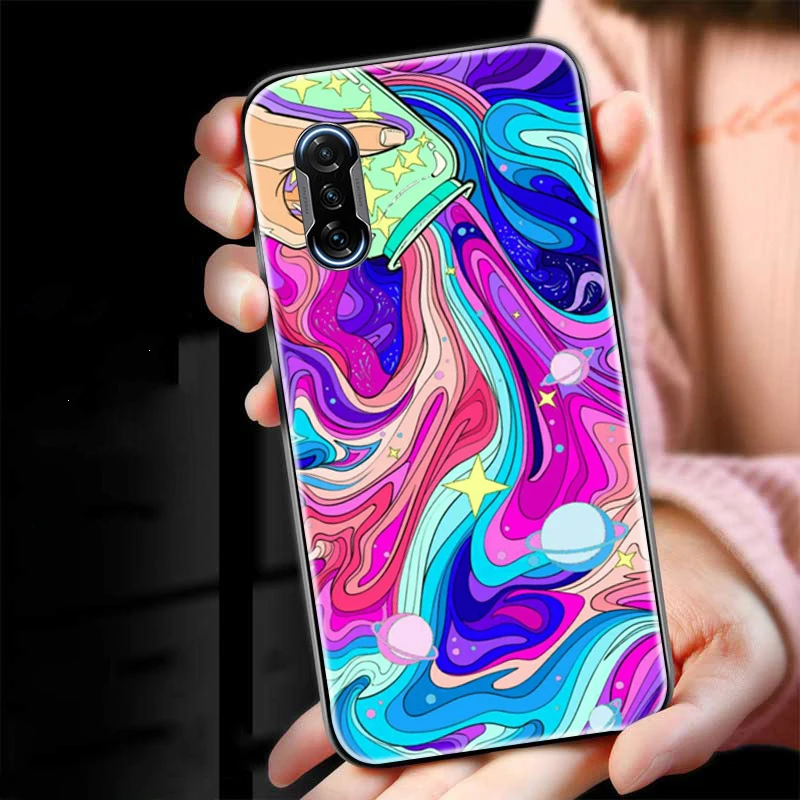

For POCO Phone Case For Xiaomi POCO X3 Pro X3 NFC F3 Pro GT M3 Pro For POCO F3 GT Paint Bucket Coque Soft TPU Funda