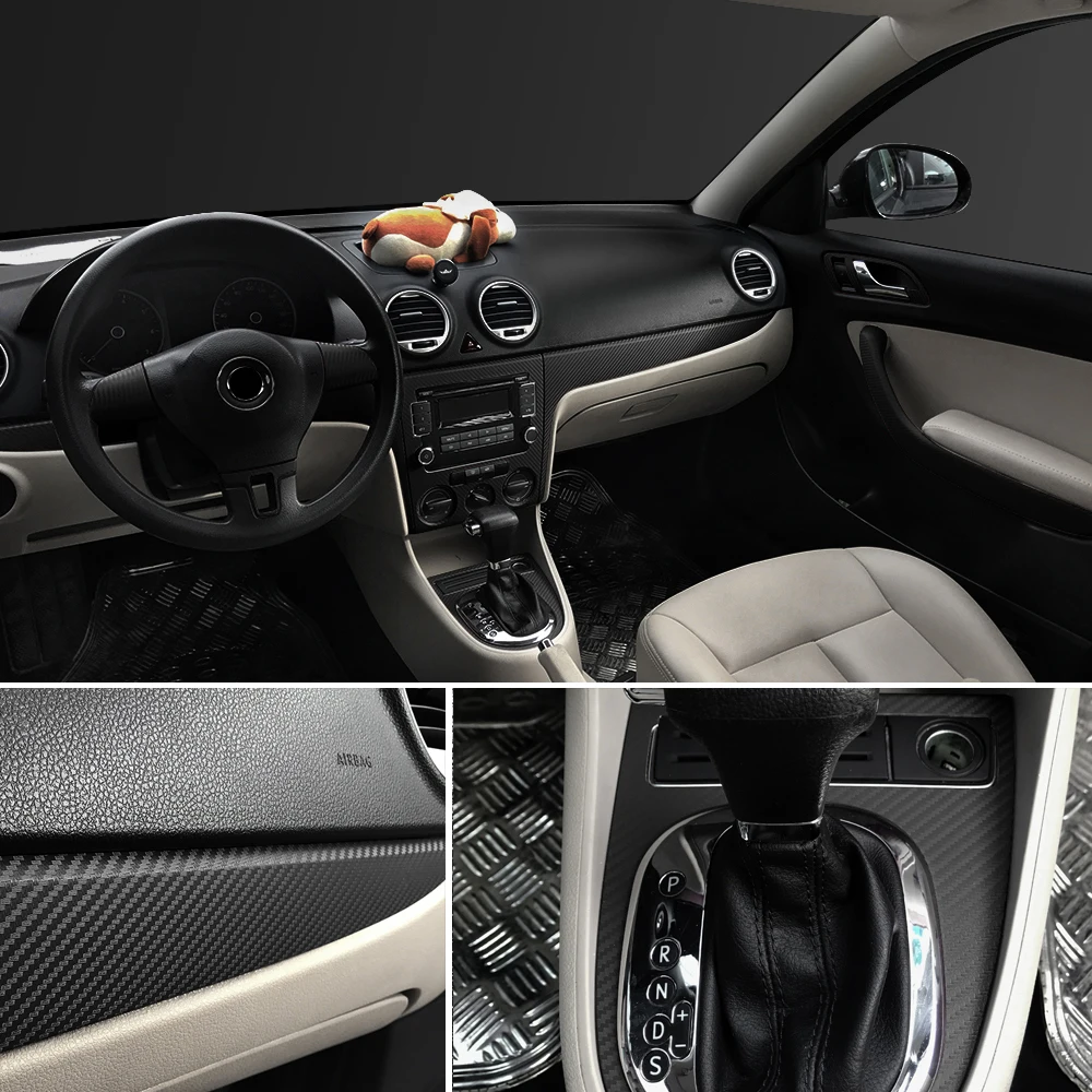 30x127 см 3D 5D автомобильная пленка из углеродистого волокна наклейка для McLaren Mack Seat UD