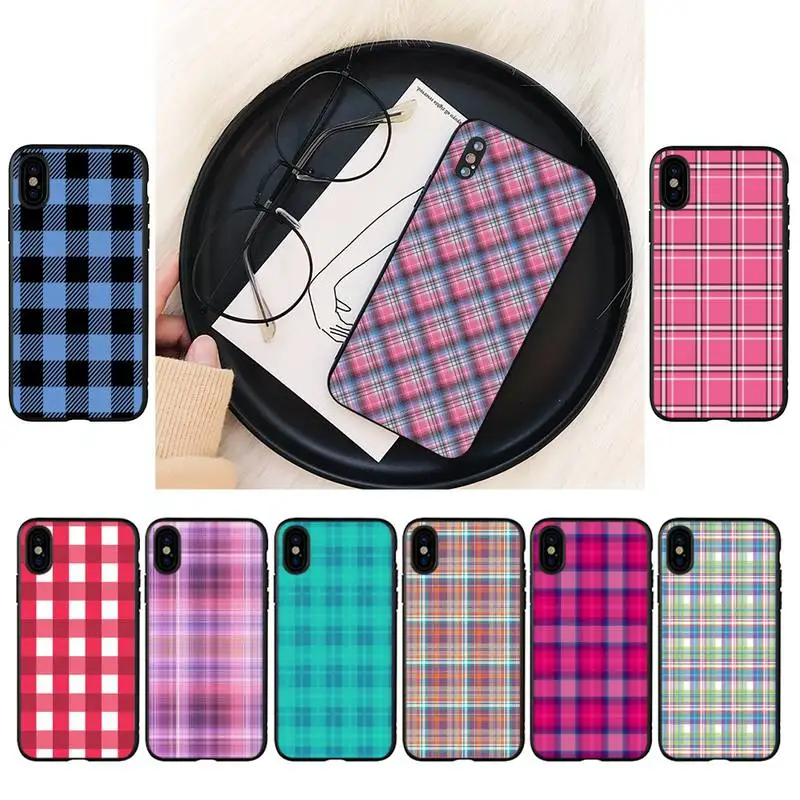 

YNDFCNB lattice Phone Case For iphone 13 8 7 6 6S Plus 5 5S SE 2020 12pro max XR X XS MAX 11 case