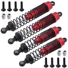 4 шт. алюминиевые передние и задние амортизаторы, замена 33005 33006 для 1:10 Himoto E10XT E10XTL Katana Truggy