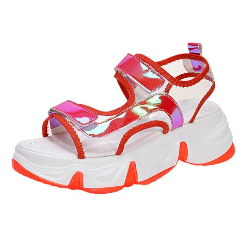 Женские спортивные сандалии Новинка лета 2020 Корейская версия универсальная