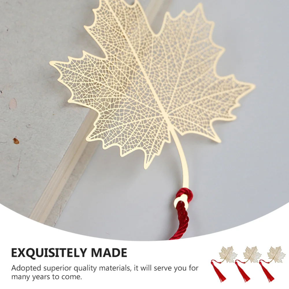 

3pcs Metal Hollow Leaf Shape Chinese Style (Golden)