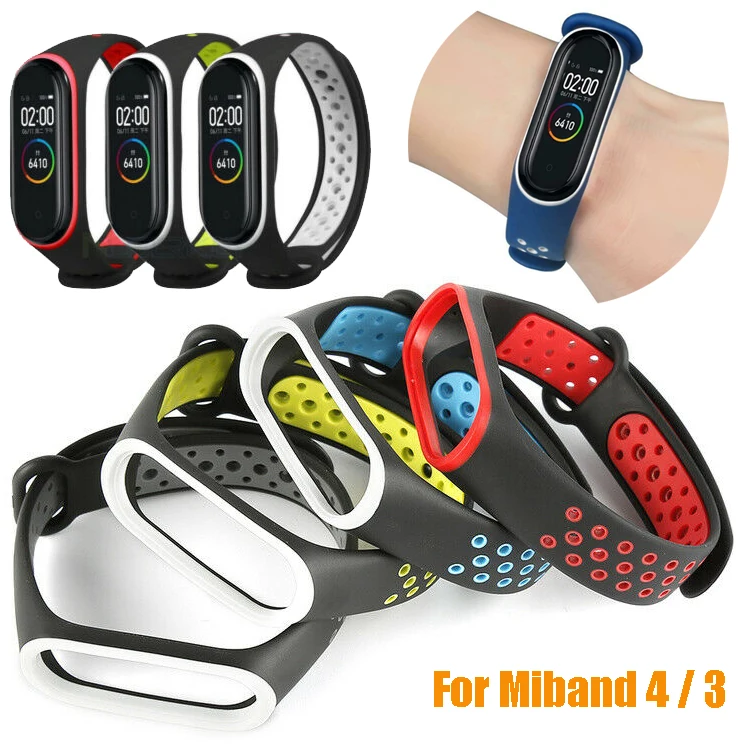 

Silicone Wrist Strap Replacement for Xiaomi Mi Band 4 /3 WristBand Bracelet for MiBand4 Miband3 Watchband Straps