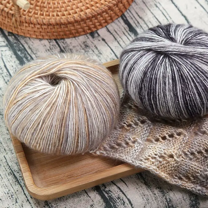 50g/Ball Camouflage Cotton Wool Crochet Yarn Warm Skin-friendly For Knitting Soft Scarf Hat Sweater Thick Hand |