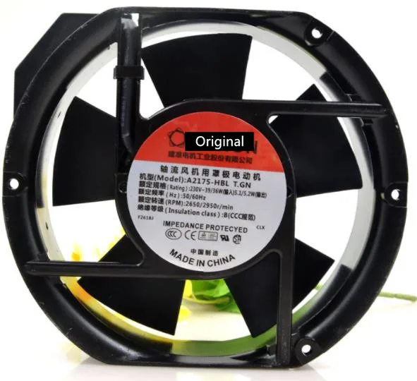 Оригинальный 100% рабочий вентилятор Φ T.GN 17 см 17*15*51 мм 1751 230 В вентиляторы