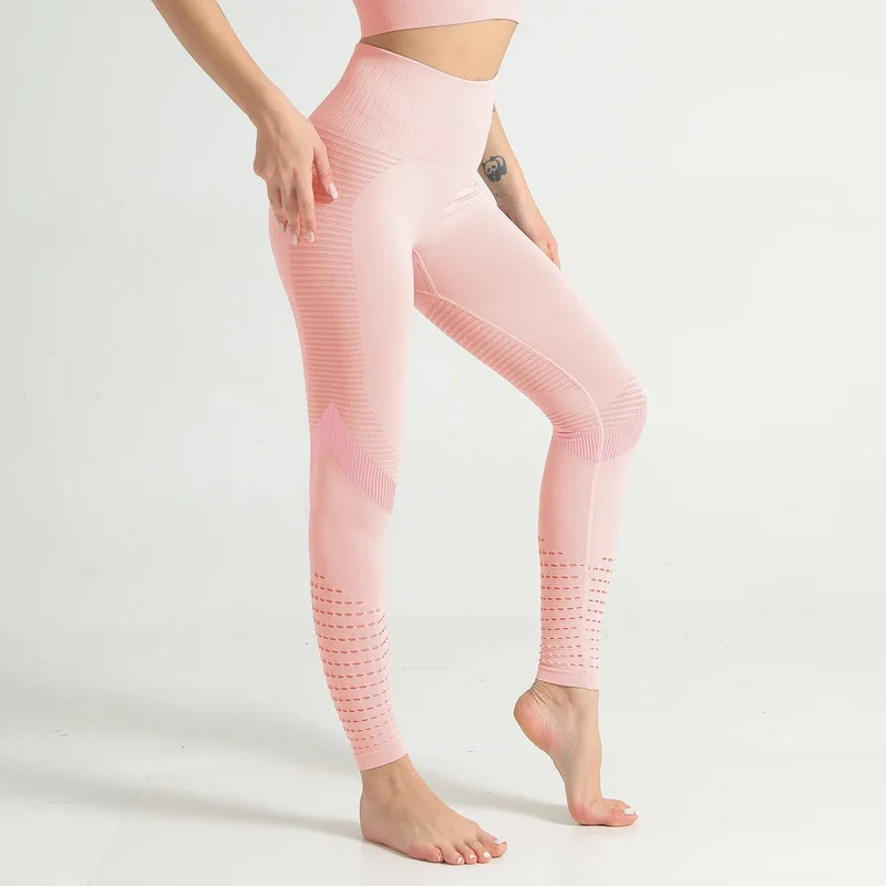 

Women Energy Seamless Leggings Tummy Control Yoga Pants Super Stretchy Gym Tights High Waist Sport Leggings Running Pants