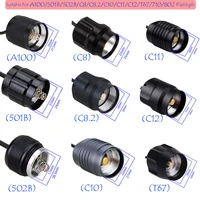 1pc hunting remote pressure switch for a100501b502bc8c8 2c10c11c12t67710802 flashlight rat mouse torch tail switch