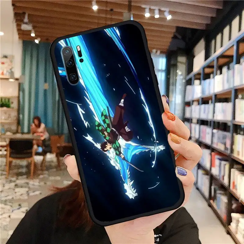 

Cute Japan Demon Slayer Phone Case For Huawei honor Mate P 9 10 20 30 40 Pro 10i 7 8 a x Lite nova 5t Soft Silicone Shell Cover