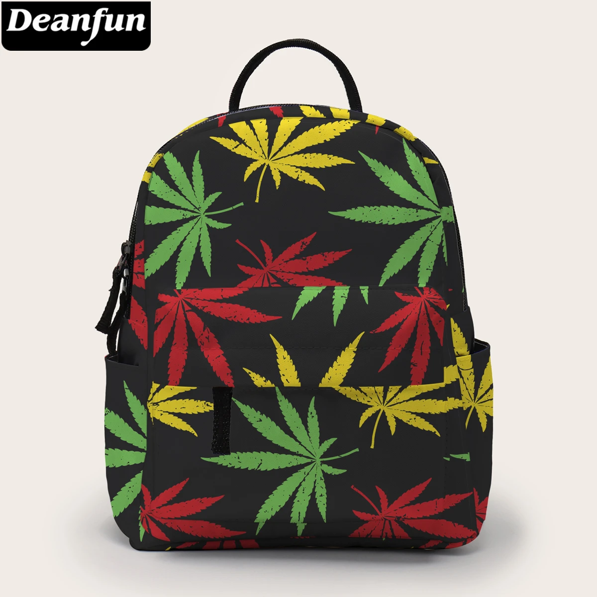 Пеньковый мини рюкзак Deanfun с принтом женская сумка на плечо водонепроницаемый