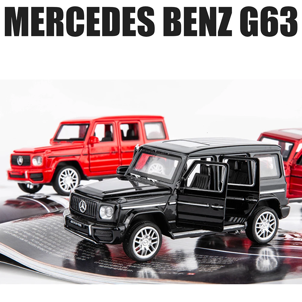 1:32 G63 автомобилей горячего колеса Модель автомобиля металлический корпус двери