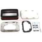 SherryBerg FAJS воздуха очиститель воздуха для ЭМПИ WEBER карбюратор dellorto карбюратор 32 36 DGEV DGV DGAV 38DGES DGAS хромовый воздушный фильтр 45 мм