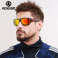kdeam popular sports cycling sunglasses in europe and america high definition polarized driving sunglasses for men and women kd