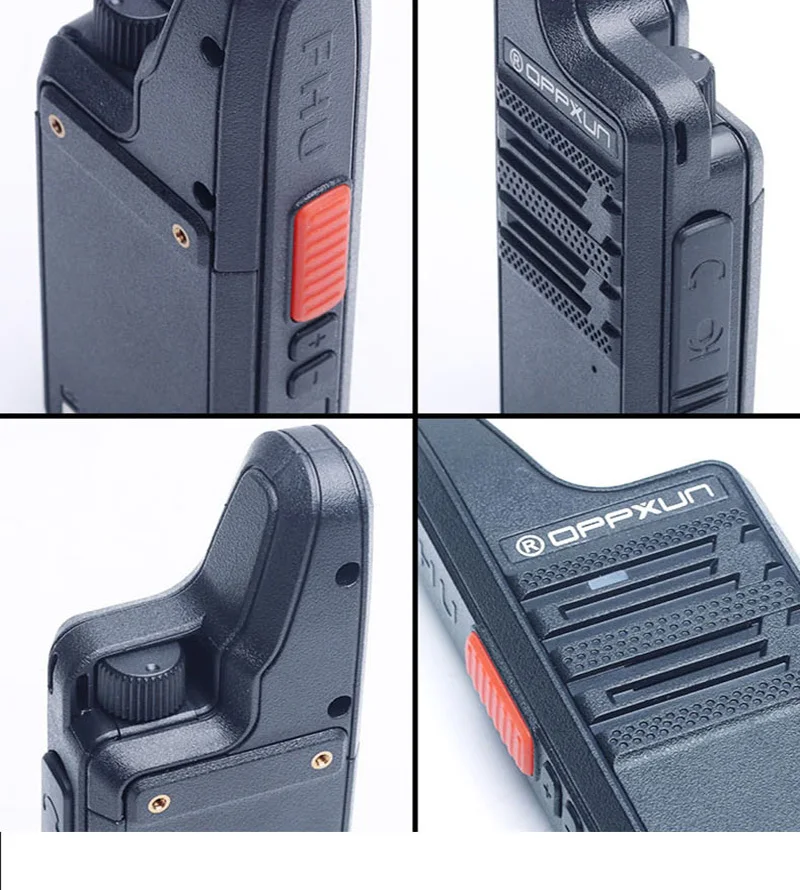

2PCS OPPXUN OPX005 L132 Portable Mini Walkie Talkie Charging Two Way Radio Hotel/Restaurant BF C9