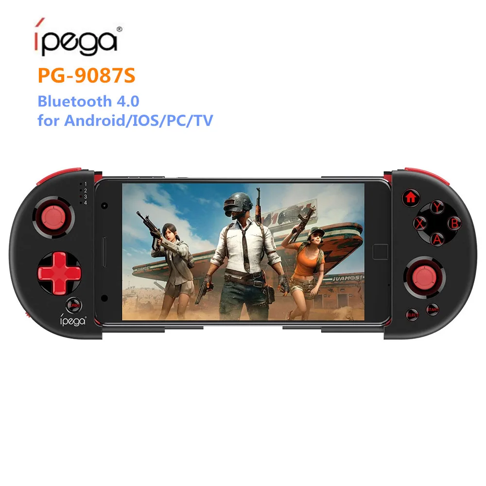 Новое поступление IPEGA PG-9087S геймпад гибкий Выдвижной джойстик Bluetooth 4,0 игровой контроллер для планшетных ПК Android IOS tv Box