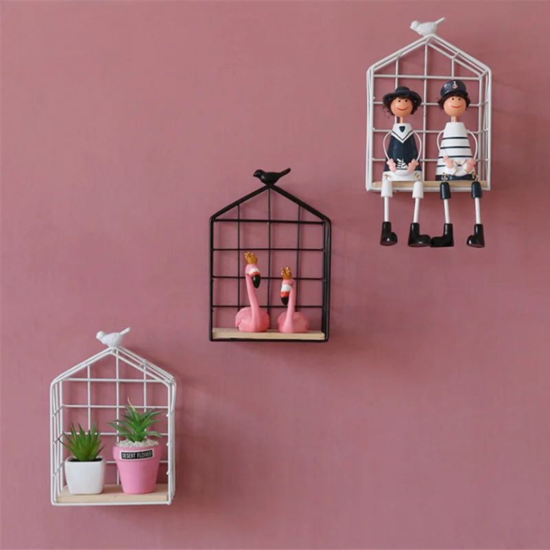 Saim железная полка для рукоделия подвесная гостиной Настенная декоративная