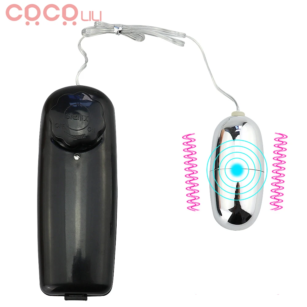 Чрезвычайно мощное многоскоростное вибрирующее яйцо Электрический массажер для