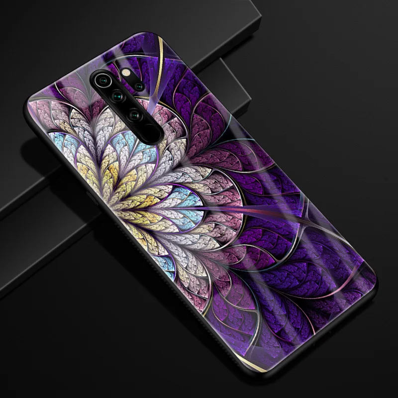 Для Xiaomi Redmi Note 8 Pro Чехол силиконовый бампер стекло жесткая задняя крышка для Redmi Note 8 чехол для телефона s Redmi Note8 Pro 8Pro Coque