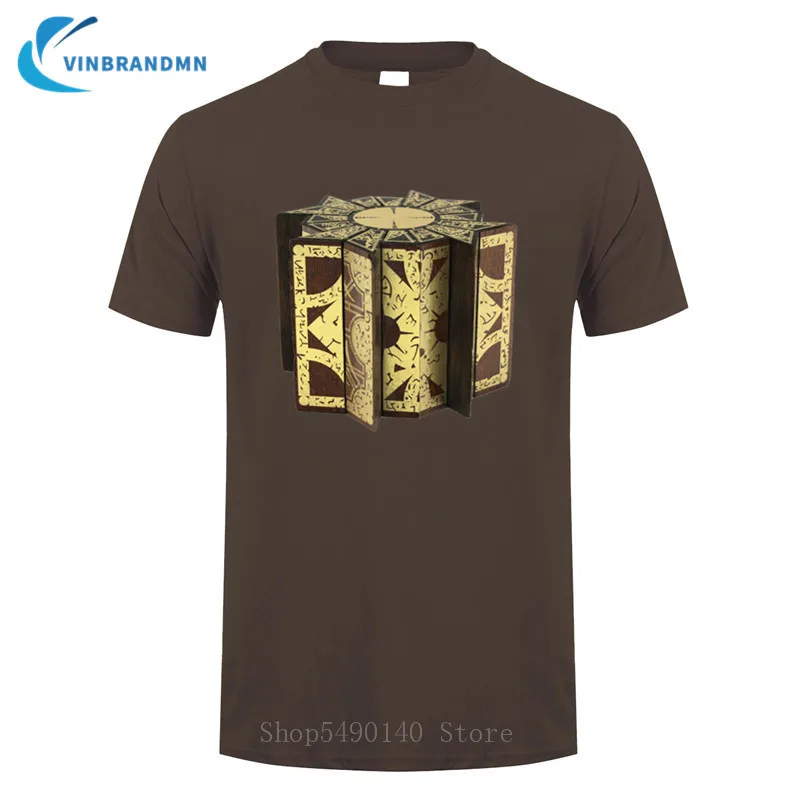 Низкая Скидка забавная футболка с изображением гика хеллрайзера пазла размера