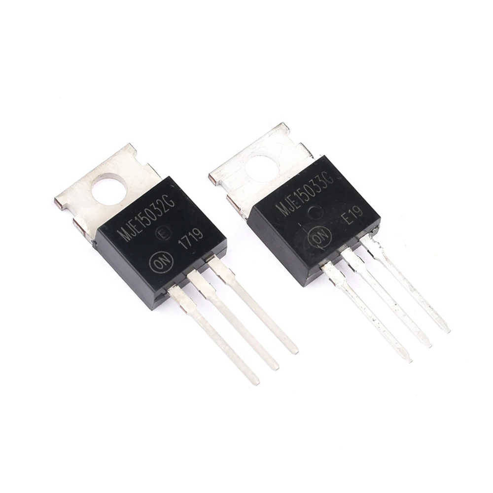 

10 шт./лот 5 пар MJE15033G + 5 шт. MJE15032G TO-220 MJE15033 MJE15032 Мощный транзистор