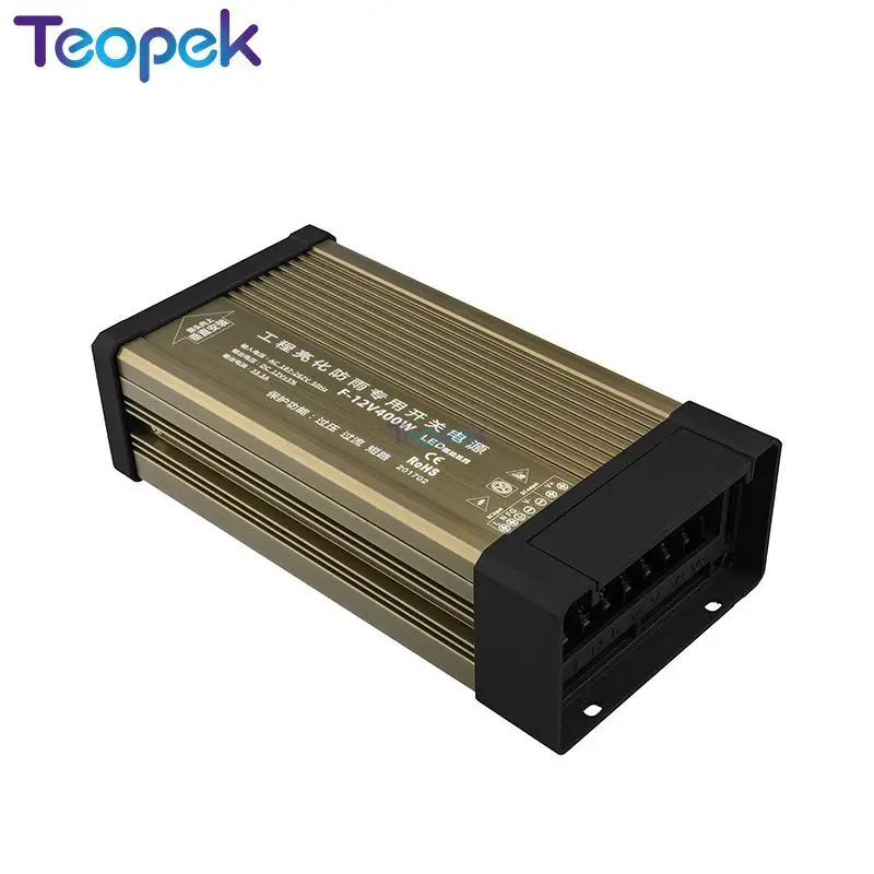 Непромокаемый переключатель питания IP43 DC12V 60 Вт 100 150 200 300 400 светодиодный уличный