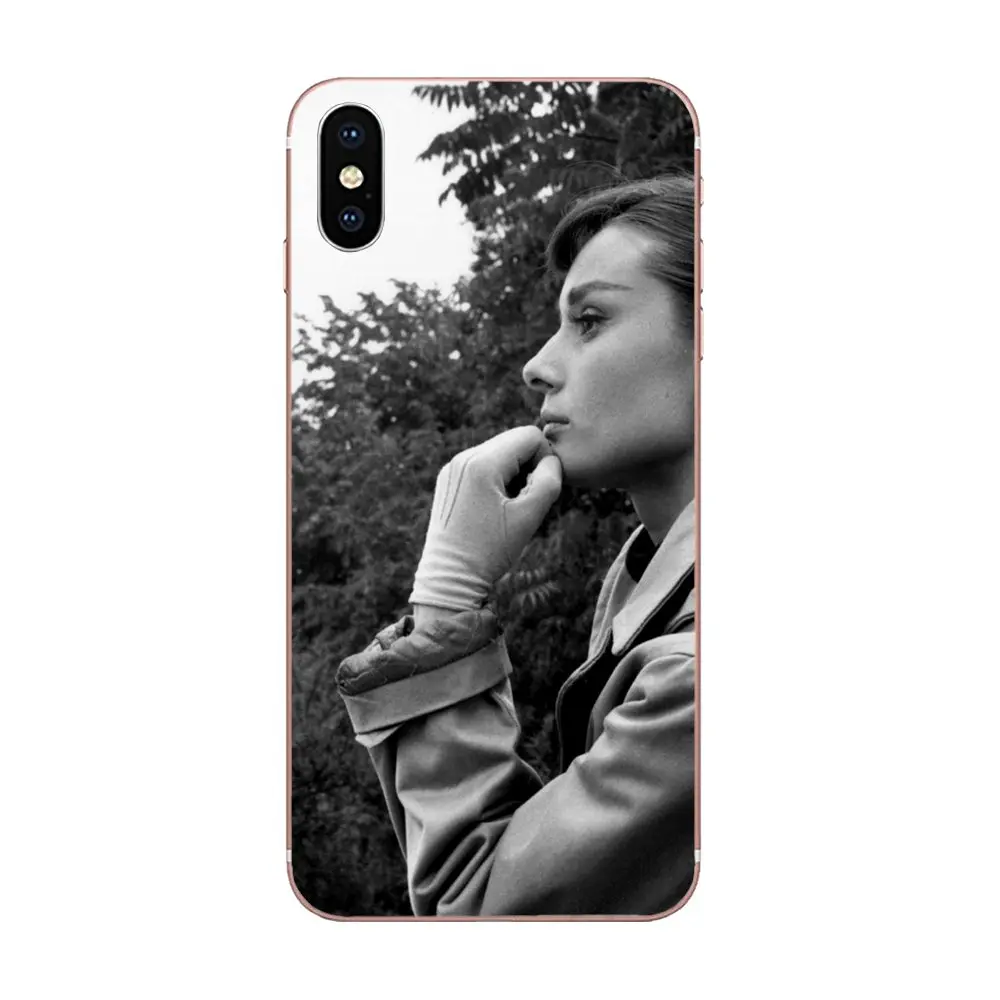 Чехол Одри Хепберн для Huawei Honor 4C 5A 5C 5X 6 6A 6X 7 7A 7C 7X 8 8C 8S 9 10 10i 20 20i Lite Pro