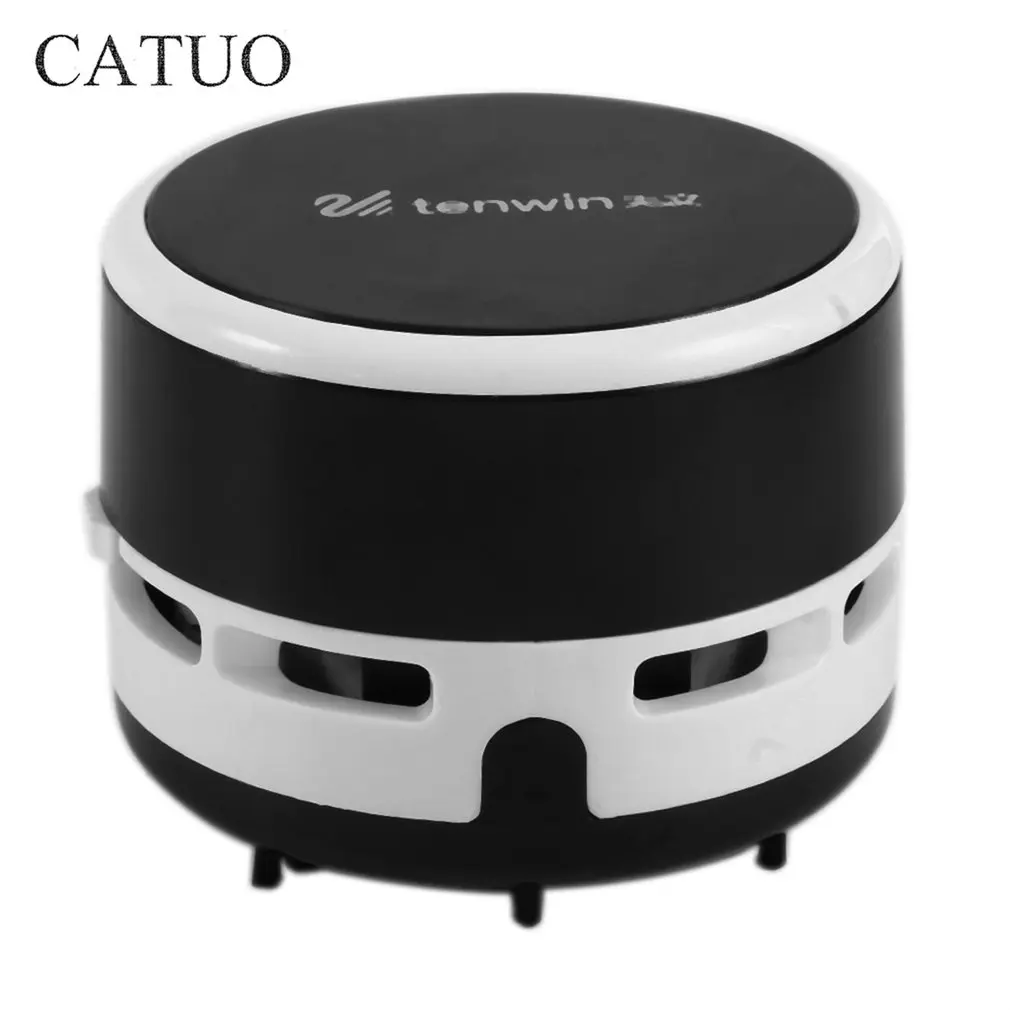 

Useful Desktop Vacuum Cleaner Small Size Clean Scraps Machine Portable Dust Collector For Notebook Computer Keyboard
