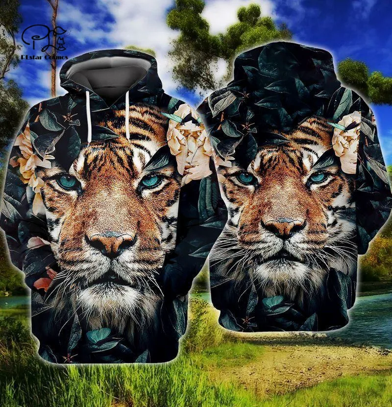 

PLstar Cosmos 3DPrint Newest Tiger Animal Art Unique Funny Men/Women Cozy Hrajuku Casual Streetwear Hoodies/Zip/Sweatshirt O-25